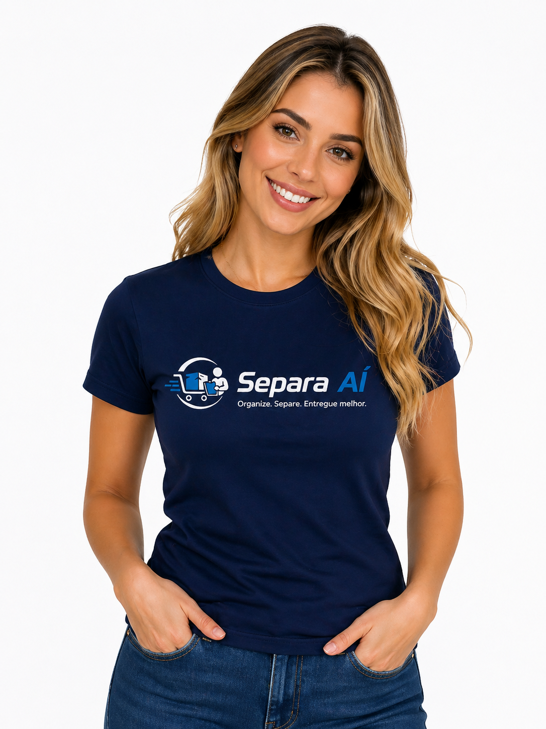 Colaboradora representando agilidade no preparo dos pedidos